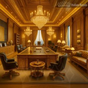 Milano Sovrana Golden Sand Velvet Custom Curtain