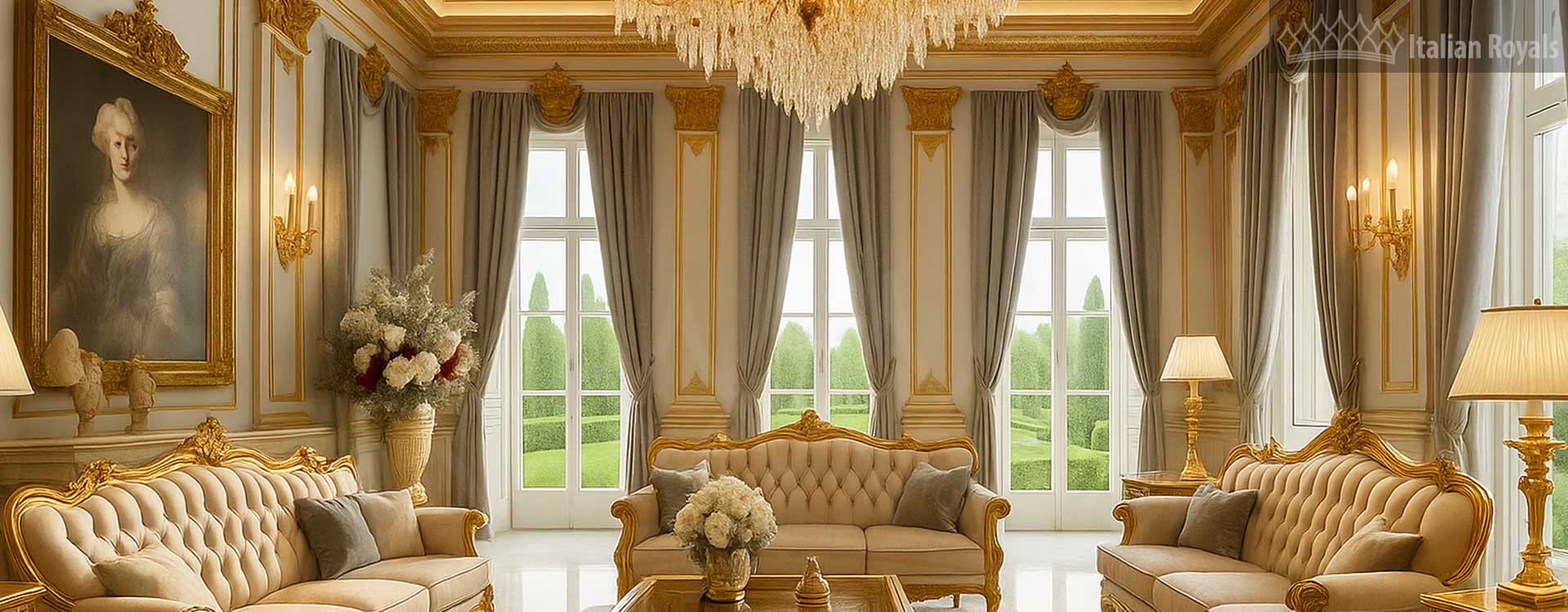 American Silver Birch Velvet Luxury Custom Curtain