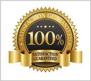 100% Satisfaction Guaranteed